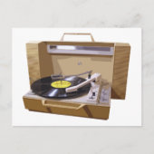 Briefkaart Record Player (Voorkant)