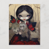 briefkaart "Red Butterfly" (Voorkant)