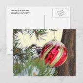 Briefkaart Red Orb (Voorkant / Achterkant)