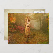 Briefkaart Reeks seizoen najaar (Voorkant / Achterkant)