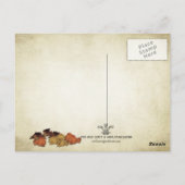 Briefkaart Reeks seizoen najaar (Achterkant)