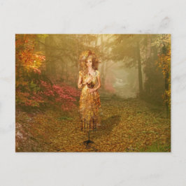 Briefkaart Reeks seizoen najaar