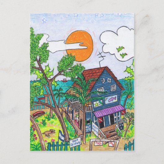 Briefkaart Ref. Gliders (Voorkant)