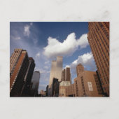 Briefkaart Reflection Afbeelding van WTC Twin Towe (Voorkant)