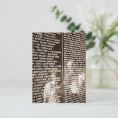 Briefkaart Reflection Vietnam Veterans Memorial Wa (Staand voorkant)