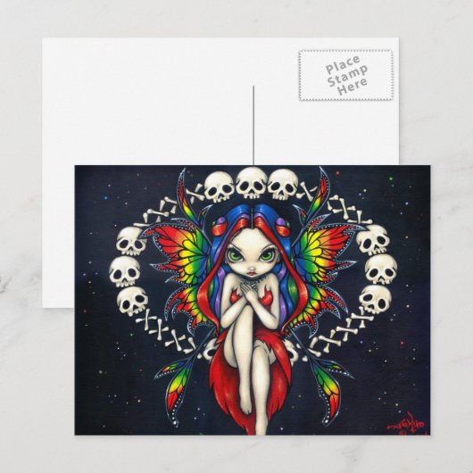 briefkaart "Regenboog van Botten" (Voorkant / Achterkant)