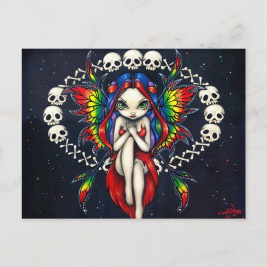 briefkaart "Regenboog van Botten" (Voorkant)