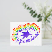 Briefkaart regenboogkunst, aanpassen (Staand voorkant)