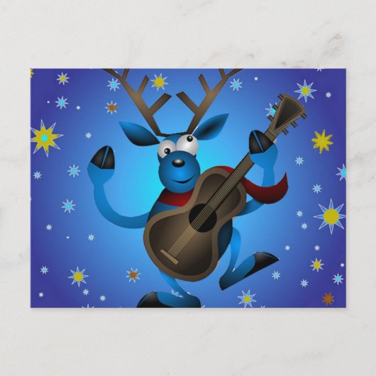 Briefkaart Reindeer Rock (Voorkant)