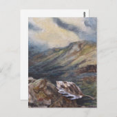 briefkaart "Reis aan" Leaf (Voorkant / Achterkant)