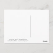 briefkaart "Reis aan" Leaf (Achterkant)