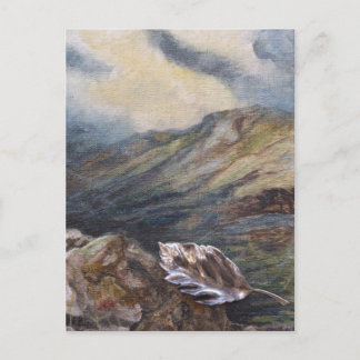 briefkaart "Reis aan" Leaf