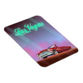 Briefkaart reisposter Las Vegas Magneet (Rechterzijde)