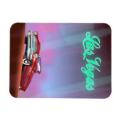 Briefkaart reisposter Las Vegas Magneet (Horizontaal)