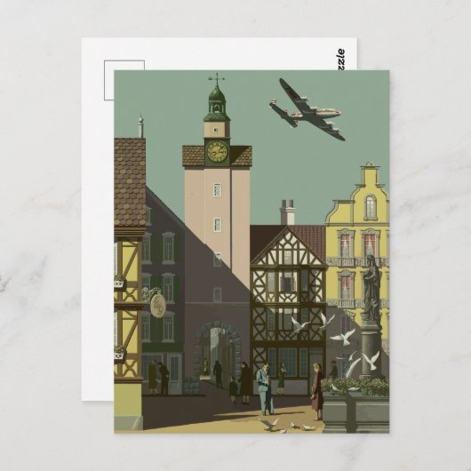 Briefkaart reizen Duitsland (Voorkant / Achterkant)