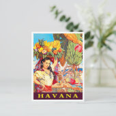 Briefkaart reizen naar Cuba (Staand voorkant)