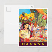 Briefkaart reizen naar Cuba (Voorkant / Achterkant)