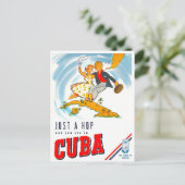 Briefkaart reizen naar Cuba (Staand voorkant)