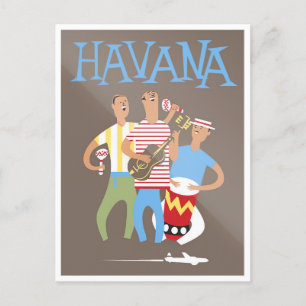Briefkaart reizen naar Cuba