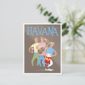 Briefkaart reizen naar Cuba (Staand voorkant)