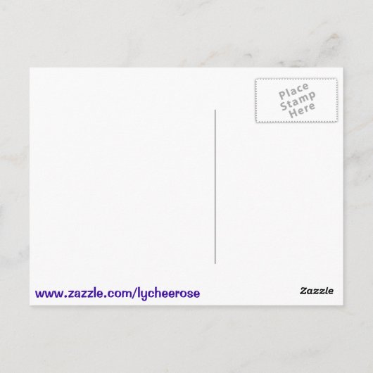 Briefkaart Rejoice (Achterkant)