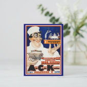  Briefkaart: Restaurant & Eten Catering Briefkaart (Staand voorkant)