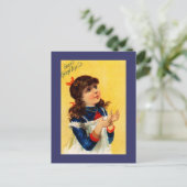 Briefkaart  Retro Advertentie Union Tea PC (Staand voorkant)