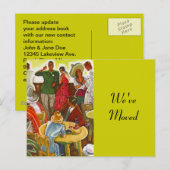 Briefkaart Retro Festive Southwest verplaatst nieu (Voorkant / Achterkant)