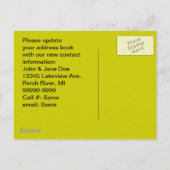 Briefkaart Retro Festive Southwest verplaatst nieu (Achterkant)