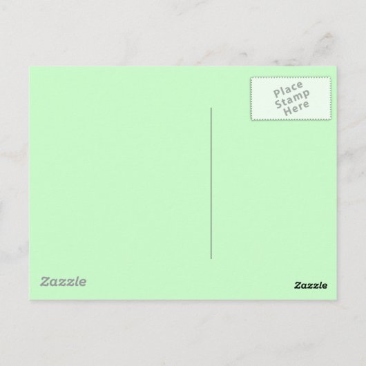 Briefkaart  Retro Happy Lady Money Savings (Achterkant)