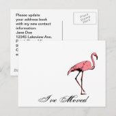 Briefkaart Retro Ik heb verhuisd Nieuw Adres Flami (Voorkant / Achterkant)