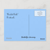 Briefkaart Retro Rocket Riders Sky Riding PC (Achterkant)