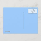 Briefkaart  Retro Zijn Hers Douche Uitnodigingen (Achterkant)