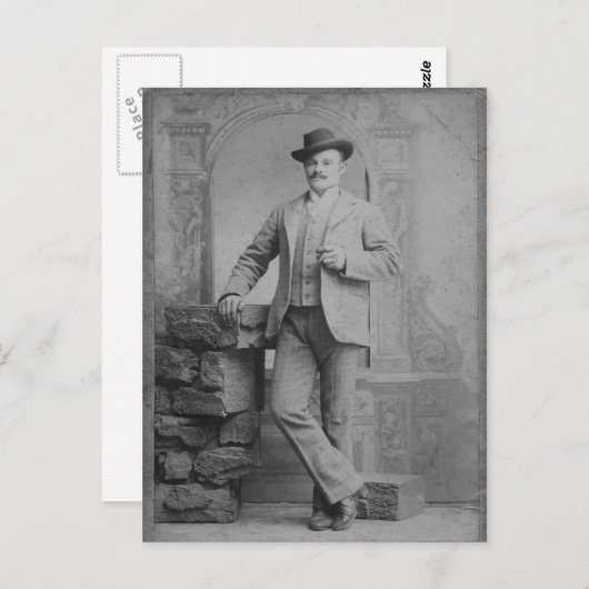 Briefkaart  retrofoto (Voorkant / Achterkant)