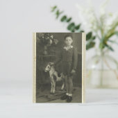 Briefkaart  retrofoto (Staand voorkant)