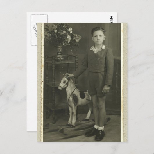 Briefkaart  retrofoto (Voorkant / Achterkant)