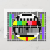 briefkaart "Retrotelevisie" (Voorkant / Achterkant)