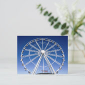 Briefkaart reuzenrad (Staand voorkant)