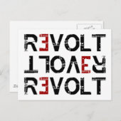 BRIEFKAART REVOLT (Voorkant / Achterkant)