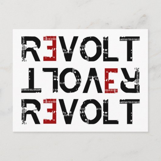 BRIEFKAART REVOLT (Voorkant)