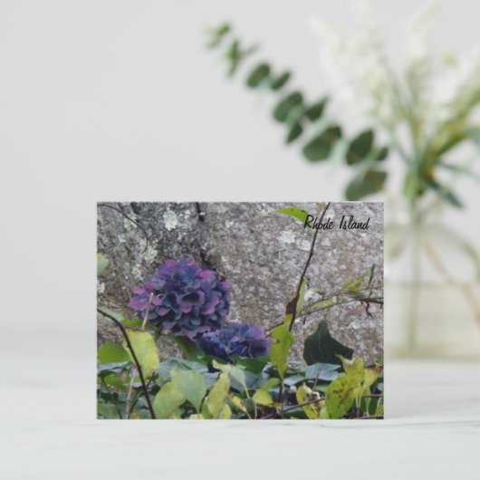 Briefkaart Rhode Island (Staand voorkant)