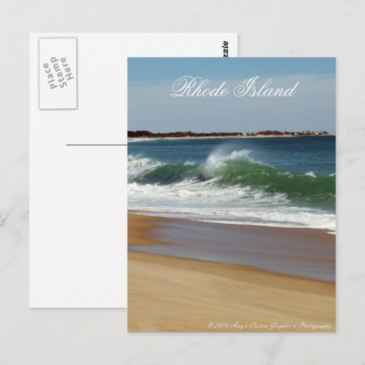 Briefkaart Rhode Island (Voorkant / Achterkant)