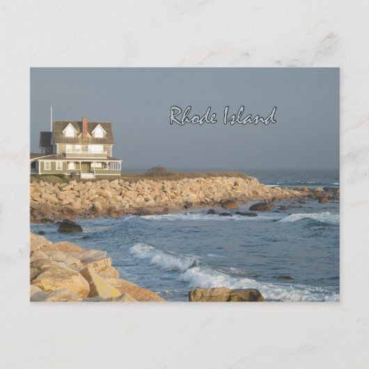 Briefkaart Rhode Island (Voorkant)