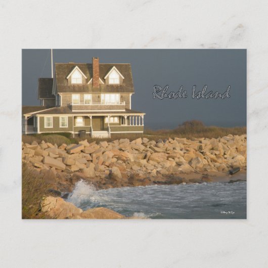 Briefkaart Rhode Island (Voorkant)