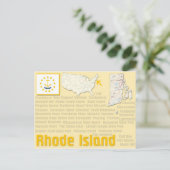 Briefkaart "Rhode Island" (Staand voorkant)