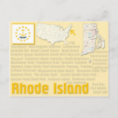 Briefkaart "Rhode Island" (Voorkant)