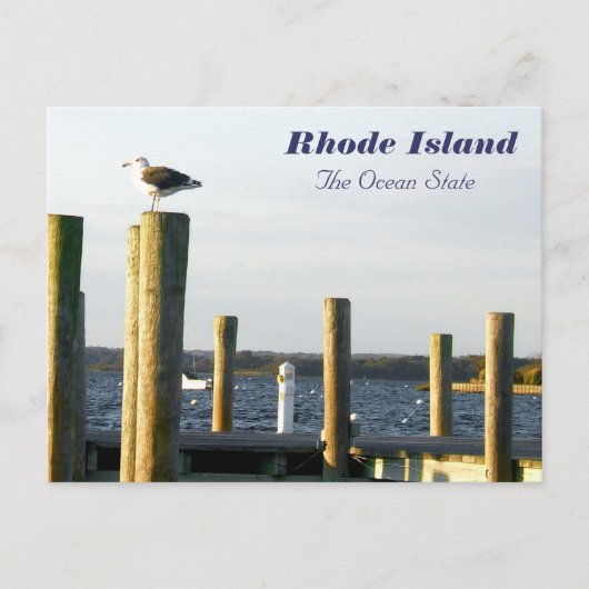 Briefkaart Rhode Island (Voorkant)