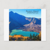 Briefkaart Rinjani (Voorkant)