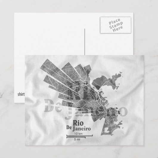 Briefkaart Rio De Janeiro (Voorkant / Achterkant)