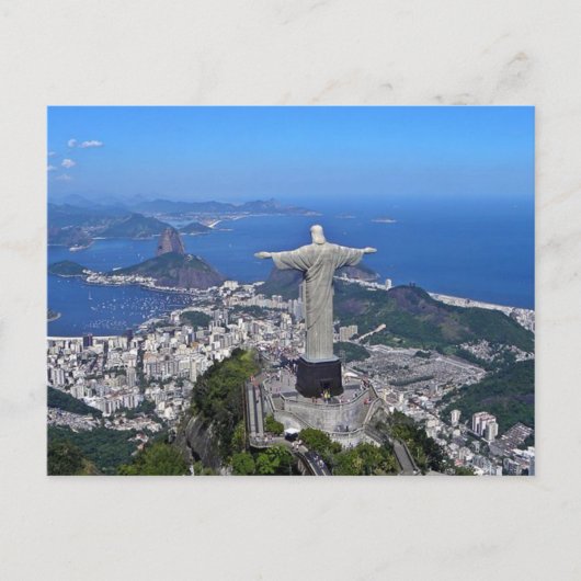 Briefkaart Rio de Janeiro, Brazilië (Voorkant)